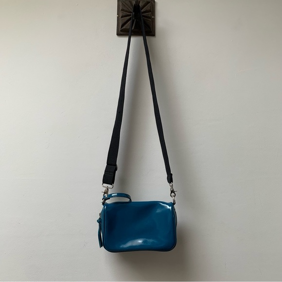 DKNY cross body bag / clutch teal - Picture 9 of 9